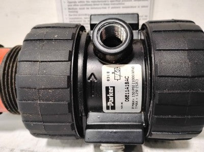 Parker 06E11A18AC 1/4 in 150 psi Compact Filter / Regulator