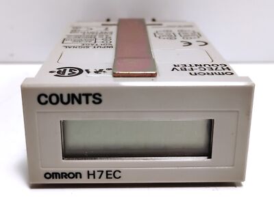 Omron H7EC-FBV 24-240 V AC Digital Totalizer Counter W/ LCD Display