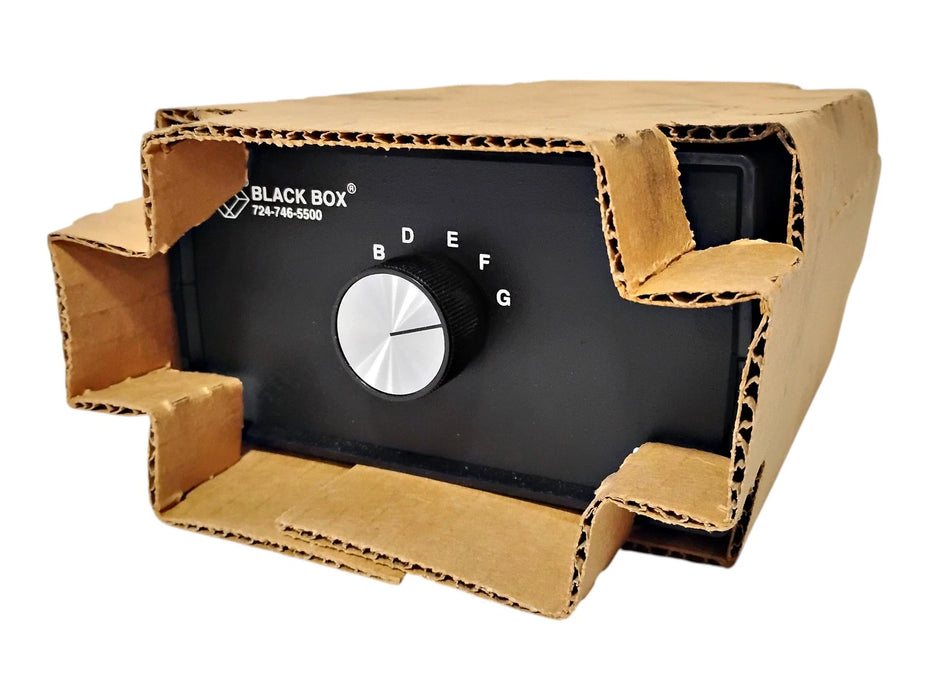 Black Box SW580A-BNC 6-to-1 Manual BNC Switch