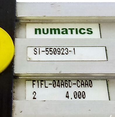 Numatics F1FL-04A6D-CAA0 Double-Rod Double-Acting Pneumatic Cylinder