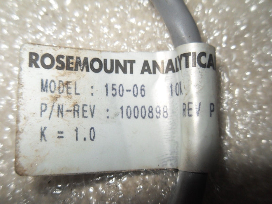 1 Rosemount 150-06 1000898 REV P SUBMERSION CONDUCTIVITY SENSOR