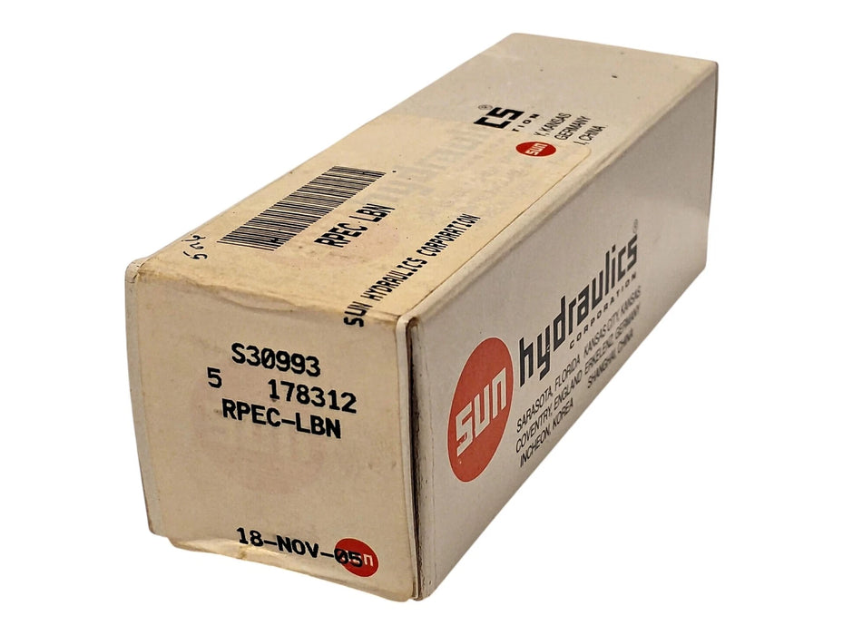 Sun Hydraulics RPEC-LBN 5000 psi Pilot-Operated Balanced Piston Relief Valve