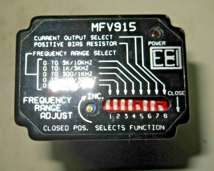 1 ELECTRONIC COUNTERS & CONTROLS MFV915 COUNTER