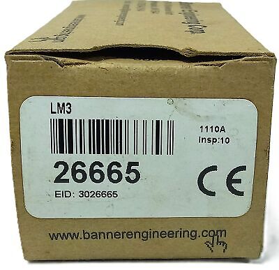 Banner Engineering LM3 26665 Logic Module for Photoelectric Proximity Sensor