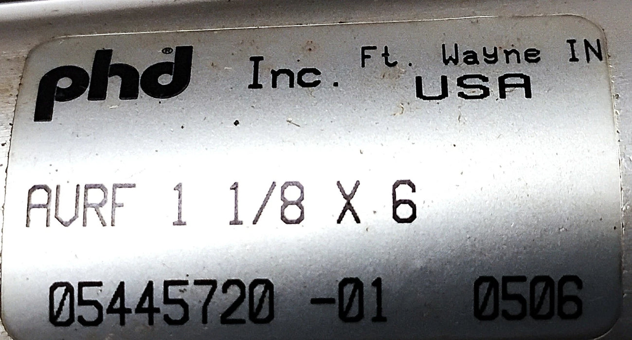 PHD AVRF1-1/8X6 Pneumatic Cylinder