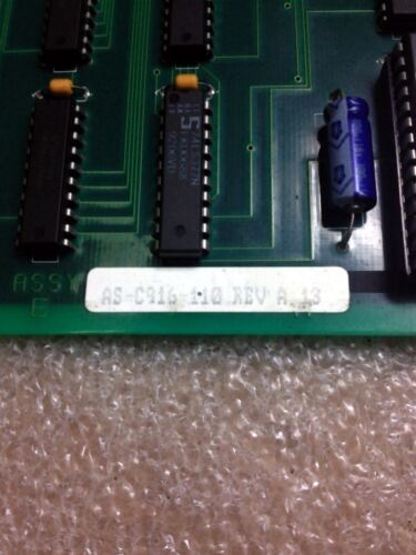 Gould MODICON AS-C916-110 REV A CPU MODULE