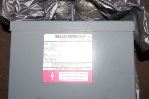 Square D 9537 H-1 Dry Type Single Phase Transformer