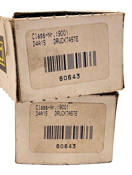 Square D 9001-D4A1S Black Round Pushbutton Operator