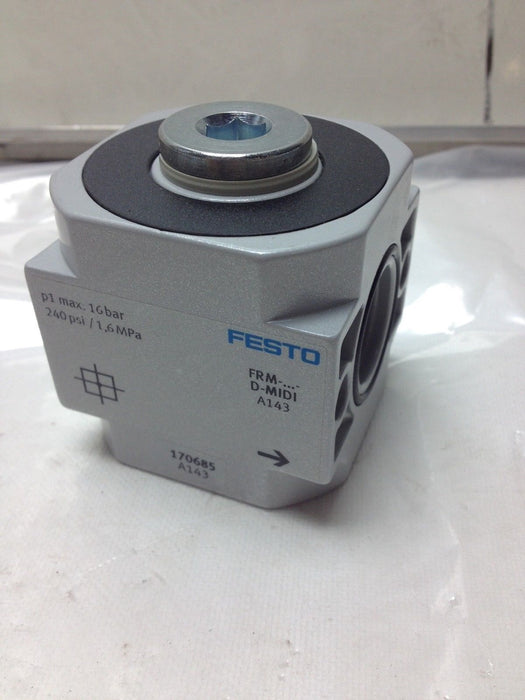 Festo 230Psi 1/4" Fnpt. FRM-D-MIDI Branching Module