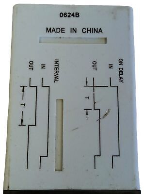 Magnecraft TDRSOXP-120V Adjustable On Delay/Interval Time Delay Relay