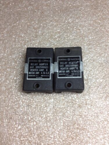 2 GE 3652500G21 Heater Amps