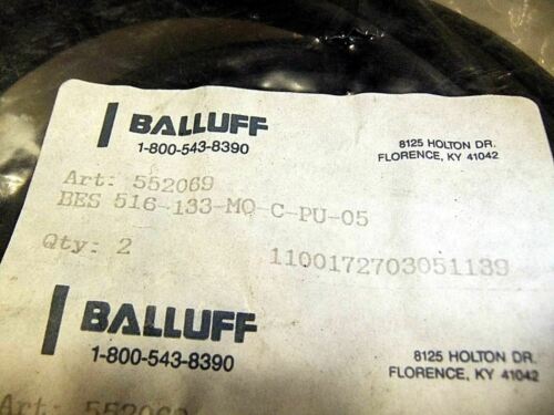 Balluff BES 516-345-M0-C-PU-05 INDUCTIVE SENSOR