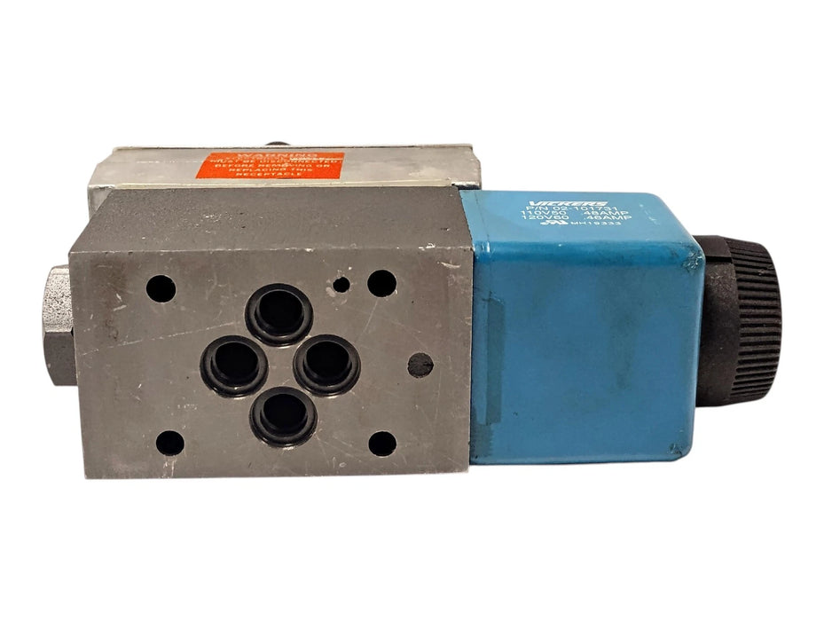Vickers DG4V-3S-OAL-M-FPBWL-B5-60 100 bar Solenoid Valve w/ 110/120 V AC Coil
