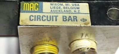 Mac Valve Inc 8 Station Valve Assembly