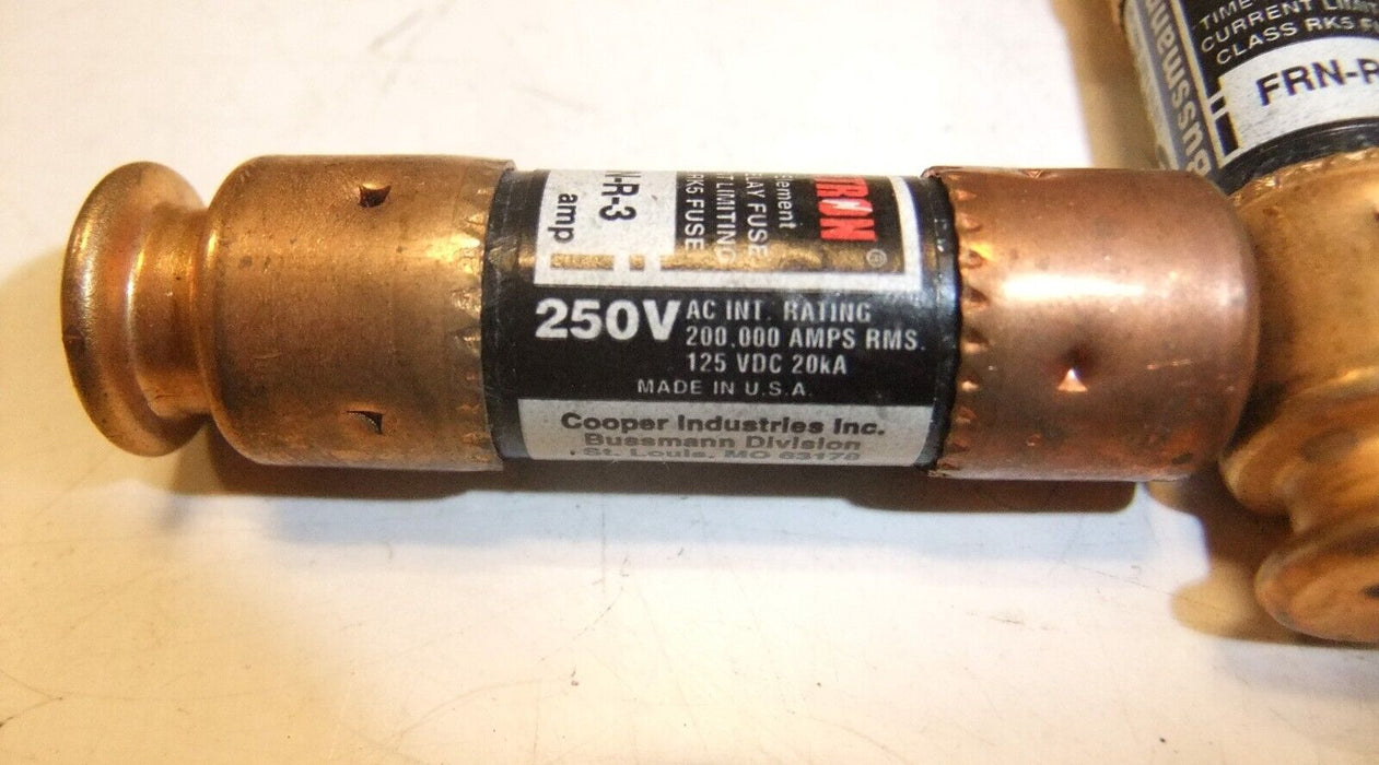 9 Fusetron FLNR-3 Fuses