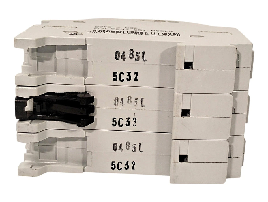 ABB S203-C32 440 V AC 32 A 3-Pole Miniature Circuit Breaker