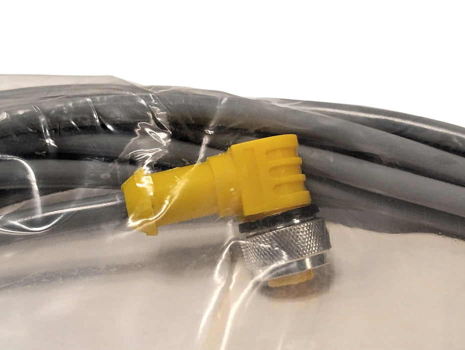 Turck WK-4T-5 3-Wire Cable w/ 1 M12 Euro Fast Connector