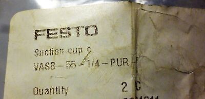 Festo Electric VASB-55-1/4-PUR Material Handling Vacuum Cup