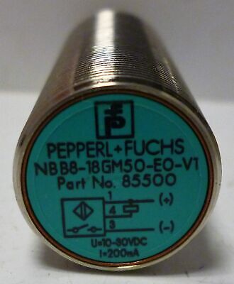Pepperl NBB8-18GM50-E0-V1 Inductive Proximity Sensor