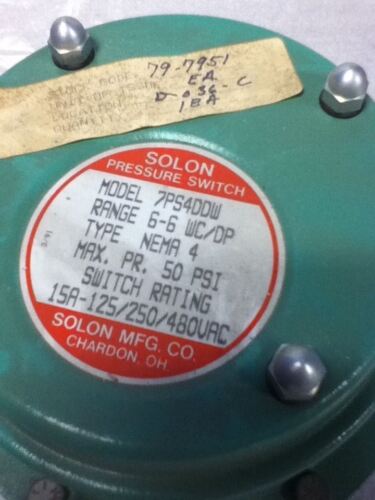 Solon 7PS4DDW Pressure Switch