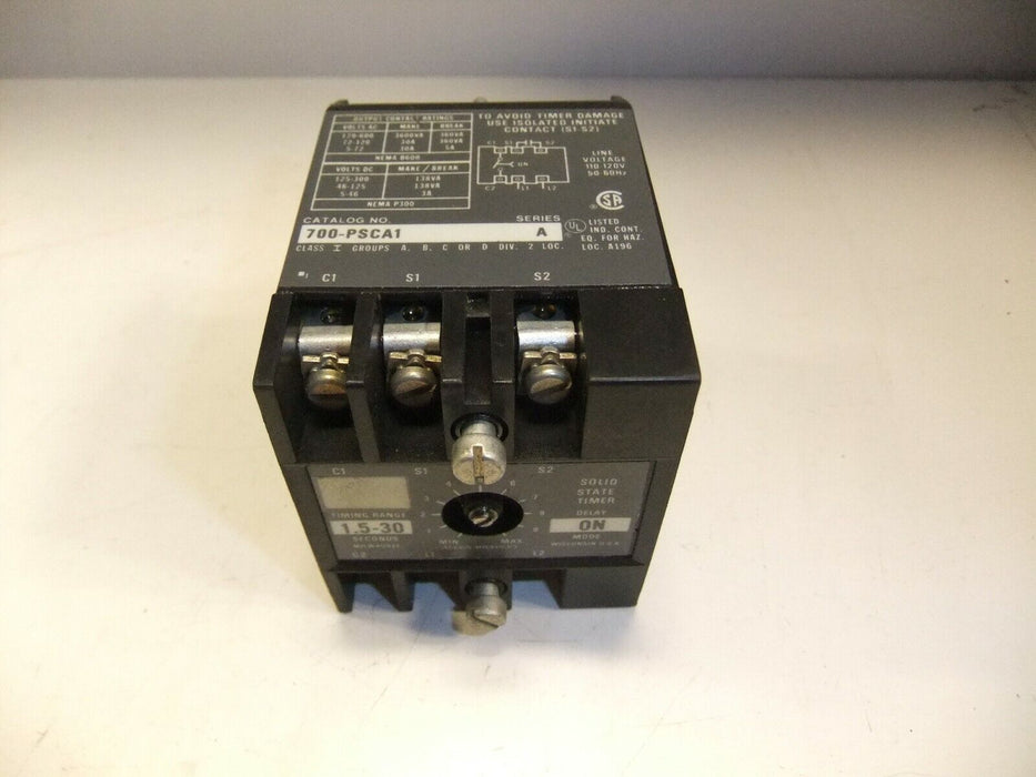 Allen-Bradley Timing Relay 700-PSCA1