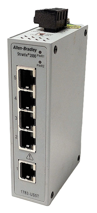 Allen-Bradley 1783-US5T STRATIX 2000 Ser B PLC Unmanaged Ethernet Switch
