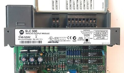 Allen-Bradley 1746-NO4V Ser A SLC 500 Analog Output Module