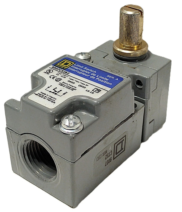 Square D 9007C52B2 600 V AC 10 A Rotary Gear Limit Switch