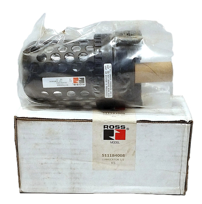 Ross 5111B4008 120 scfm 150 PSIG Air Line Lubricator w/ Shatterguard