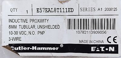 Eaton E57EAL8T111ED 10-30 VDC Inductive Proximity Sensor