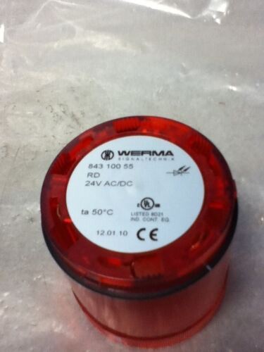 Werma 843-100-55 Red Lamp