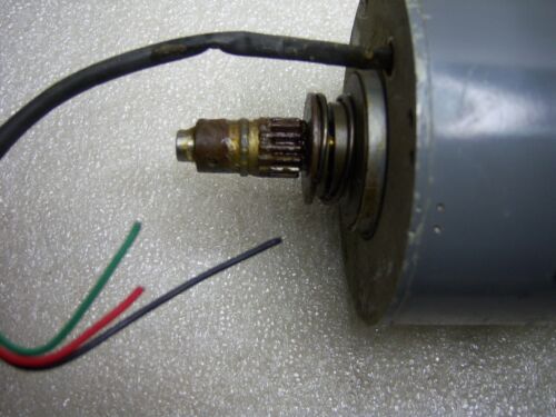 Beck Control Motor 14-1740-21 .4A 120V