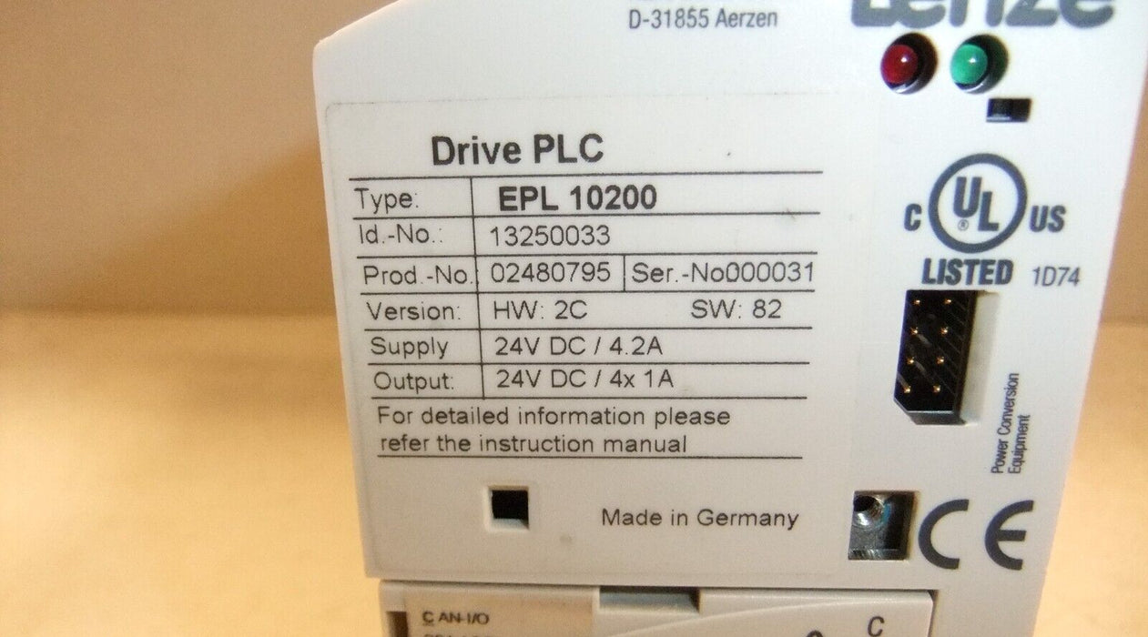 Lenze PLC Compact Drive EPL-10200