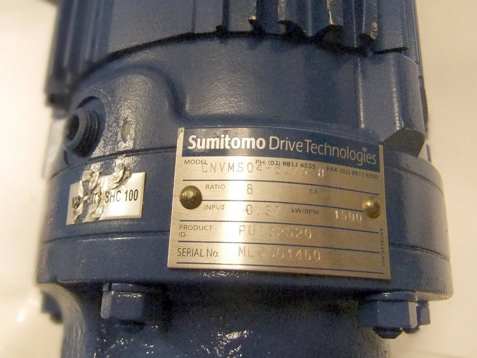 Sumitomo Induction Motor CNVMS04-6075-8
