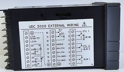 Honeywell DC300E-E-0A0-A0-0A00-0 UDC3000 VERSA-PRO Temperature Controller