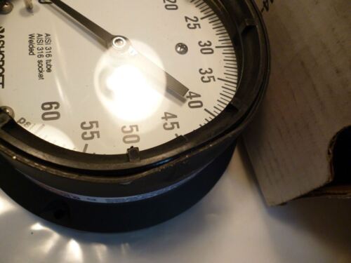 Ashcroft Duragauge 45-1379-SS-04-60 0-60' Water 4 1/2"