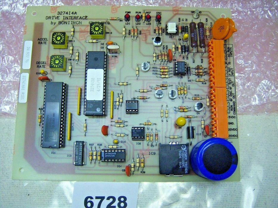 Bonitron Drive Interface Board 327414A1