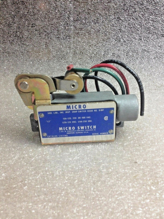 Microswitch BZLN-2-LH Limit Switch