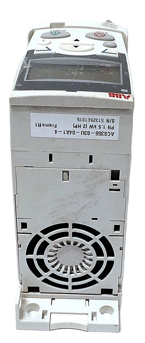 ABB ACS355-03U-04A1-4 380-480 V AC 4.1 A AC Drive w/ AC3-CP-A Controller
