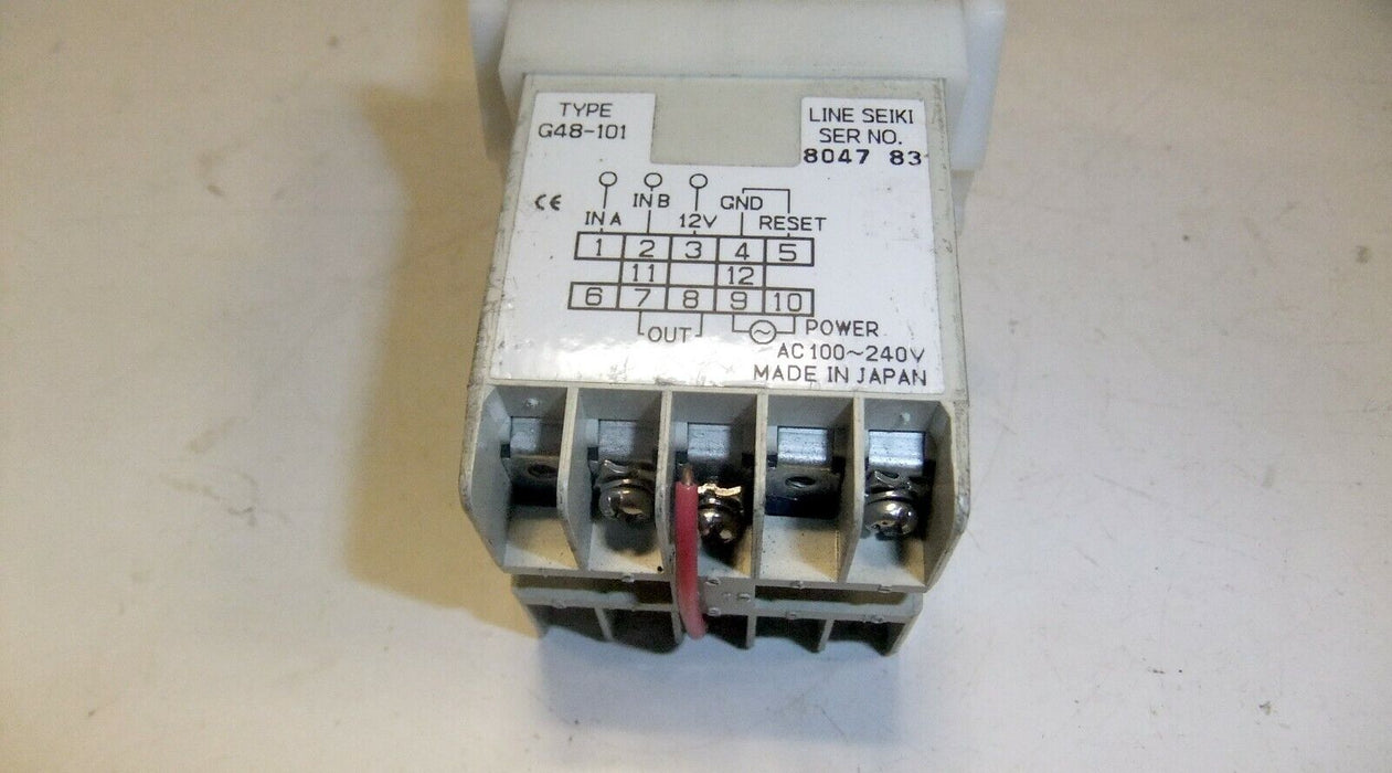 Line Seiki G48-101 100-240 V AC Digital Electronic Counter