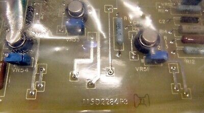 GE PC Board FA/PA SV Contr 115D2286P3 115D2260G2