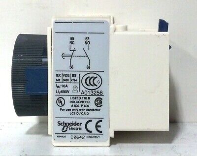 Telemecanique LA2-DT4 10-180 sec Time Delay Relay