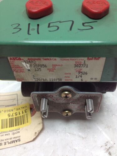 ASCO 83492 SOLENOID VALVE