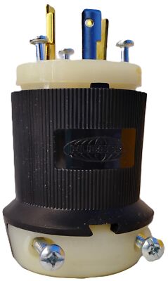Hubbell HBL2311CN 20 A 125 V 2 P Twist-Lock Plug