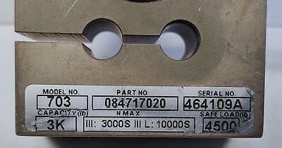 Mettler Toledo 084717020 Load Cell