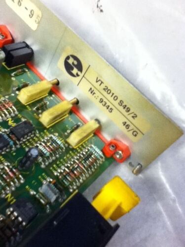 Rexroth VT-2010-S49/2 Amplifier Module- No Box