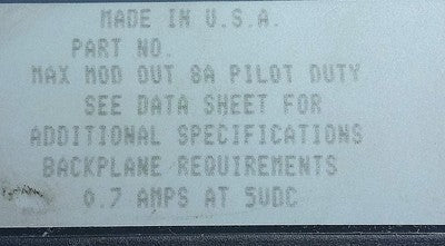 Allen-Bradley 1771-OAD 12-120 V AC PLC Output Module