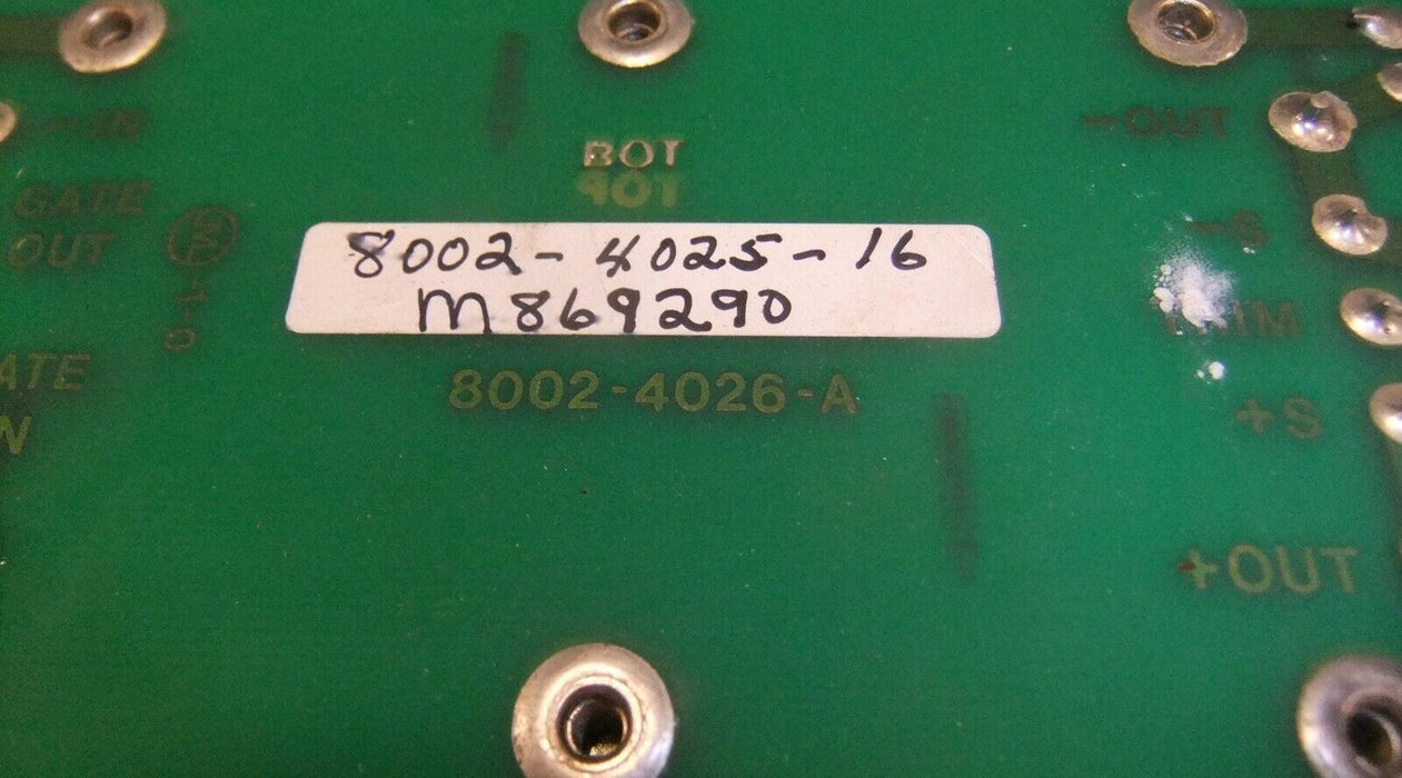 Control Chief Scrubber 8002-4025-16