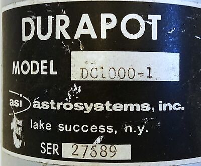 Astrosystems DC1000-1 DURAPOT Rotary Encoder