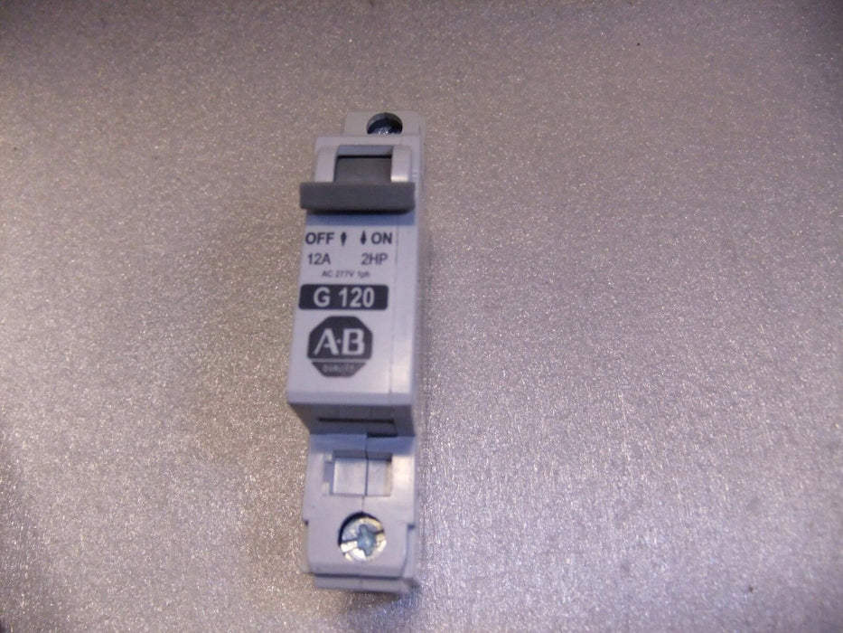 Allen-Bradley 1492-CB1G120 Circuit Breaker 12A 277VAC